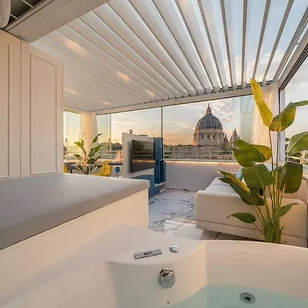 Valentine Vatican View & Jacuzzi Apartment Rom