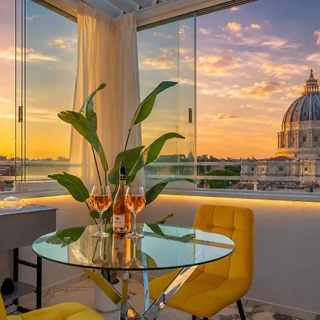 Apartment Valentine Vatican View & Jacuzzi