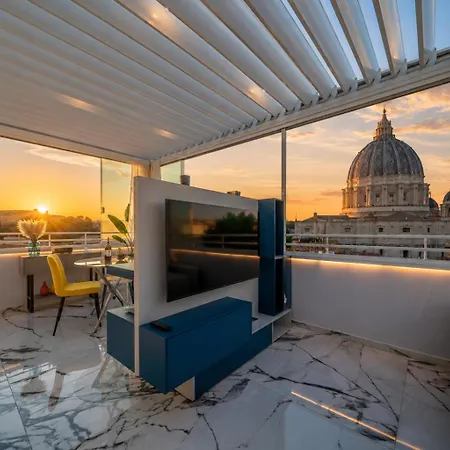 Valentine Vatican View & Jacuzzi Rom
