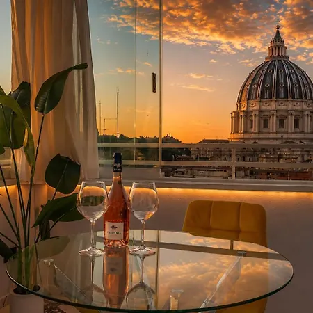 Valentine Vatican View & Jacuzzi Apartment Rom